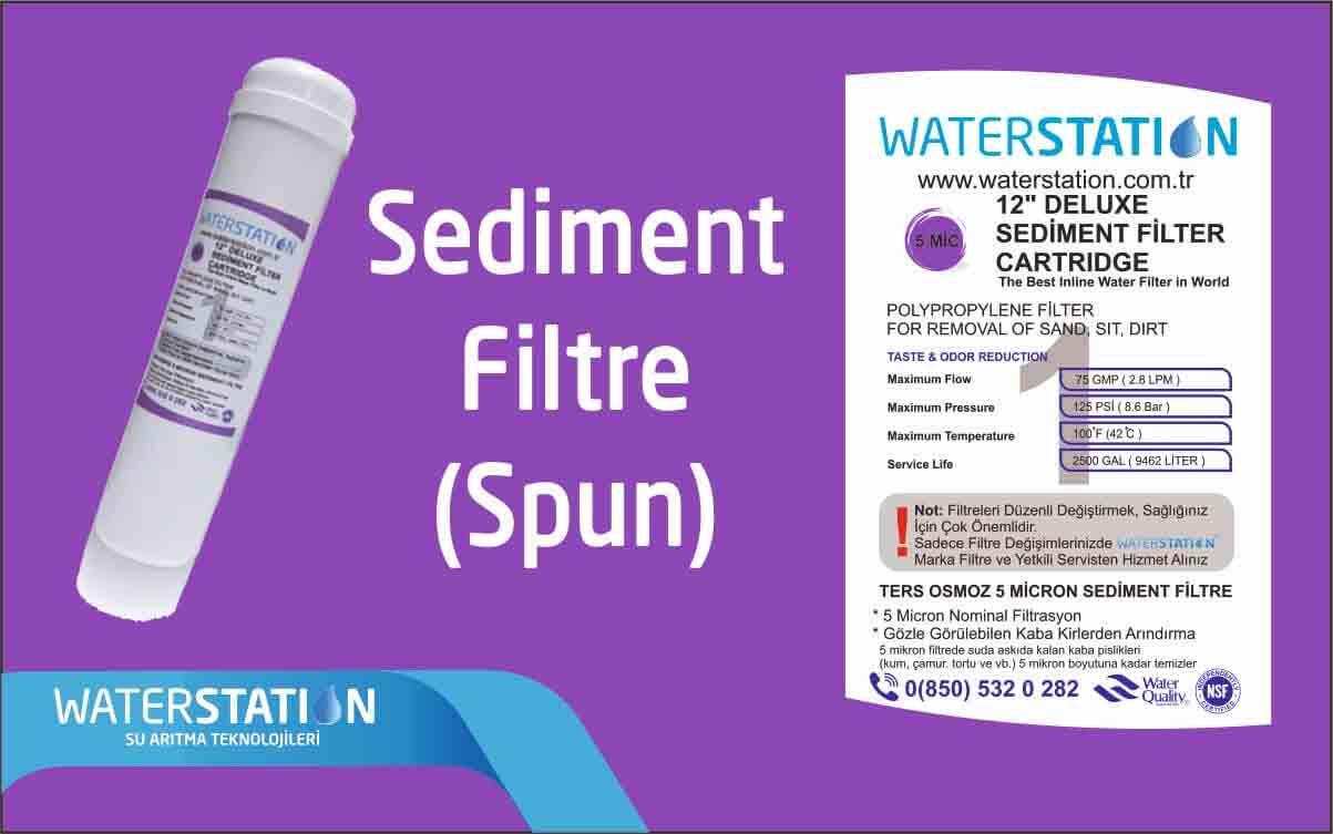 Sediment Filtre Nedir?