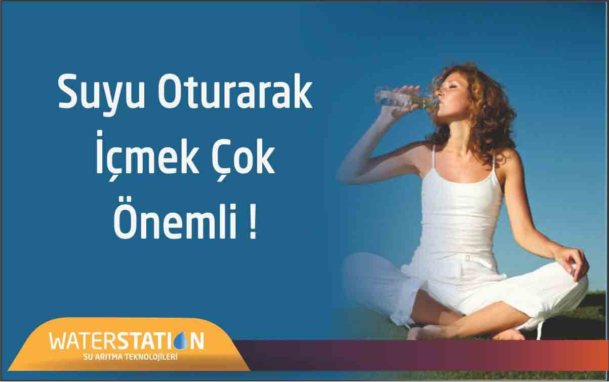 Suyu Oturarak İçmenin Önemi